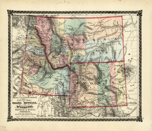 County Map of Idaho