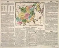 Geographical and Historical Map of China