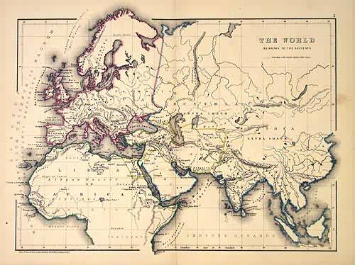 World as known to the ancients