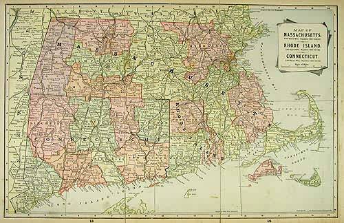 Map of Massachusetts Map of Massachusetts