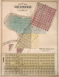 Map of Le Suerur - Map of Cleveland
