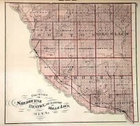 Map of the Counties of Sherburne