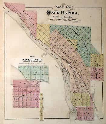 Map of Sauk Rapids