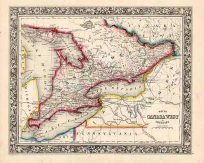 Canada West in counties