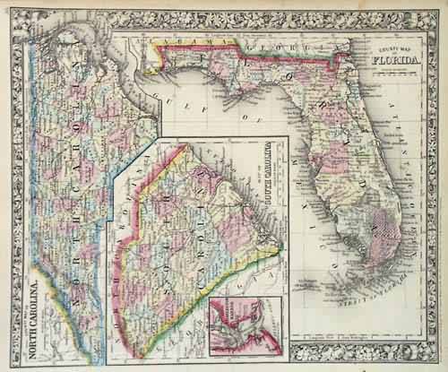 County Map of Florida