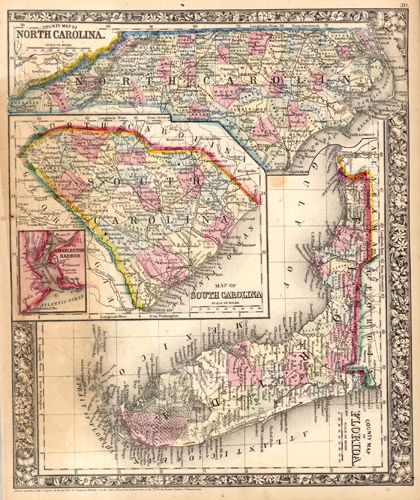 County Map of Florida