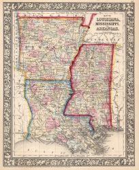 Map of Louisiana