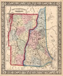 New Hampshire and Vermont