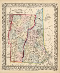 New Hampshire and Vermont