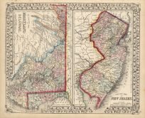 County Map of New Jersey