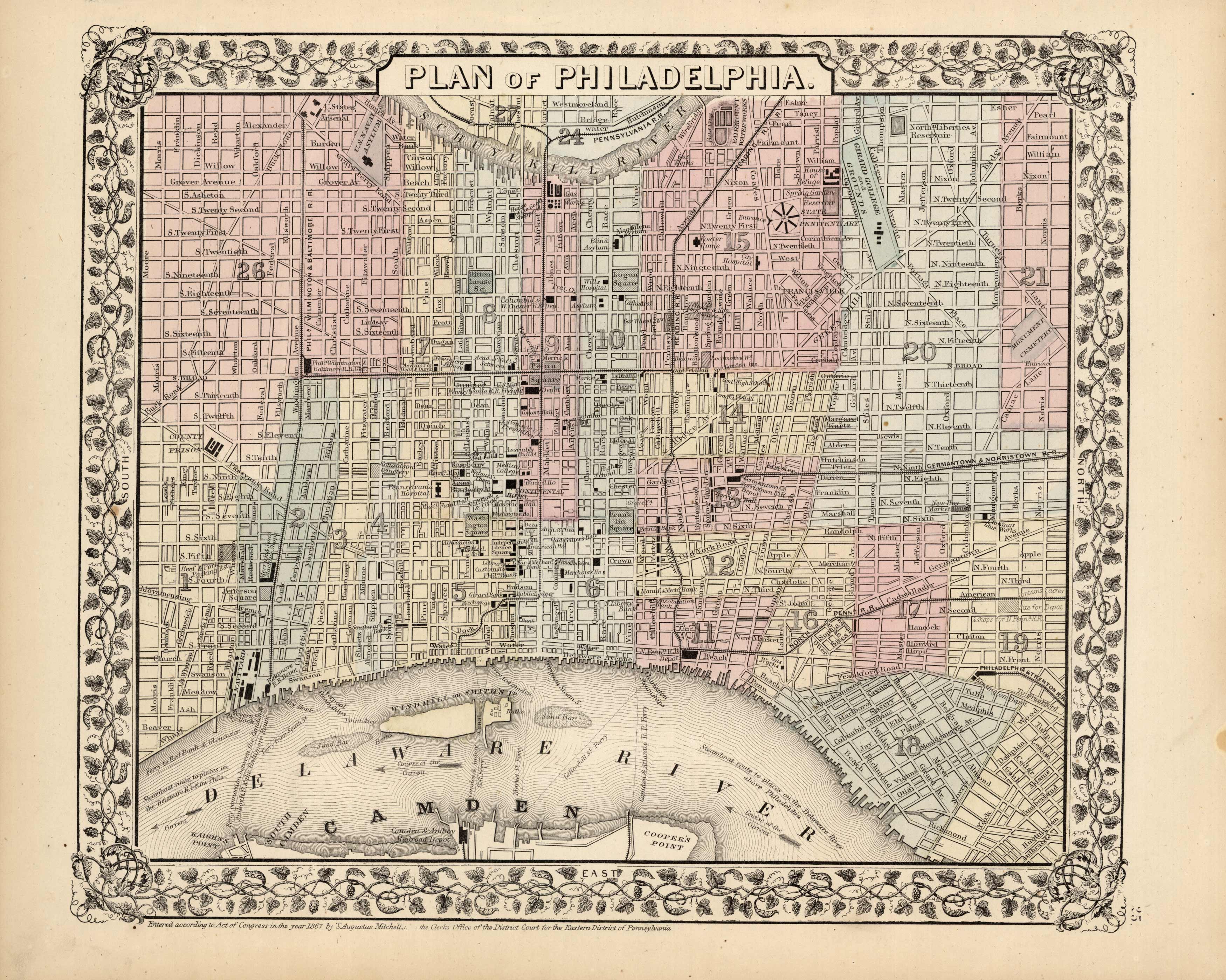 Plan of Philadelphia