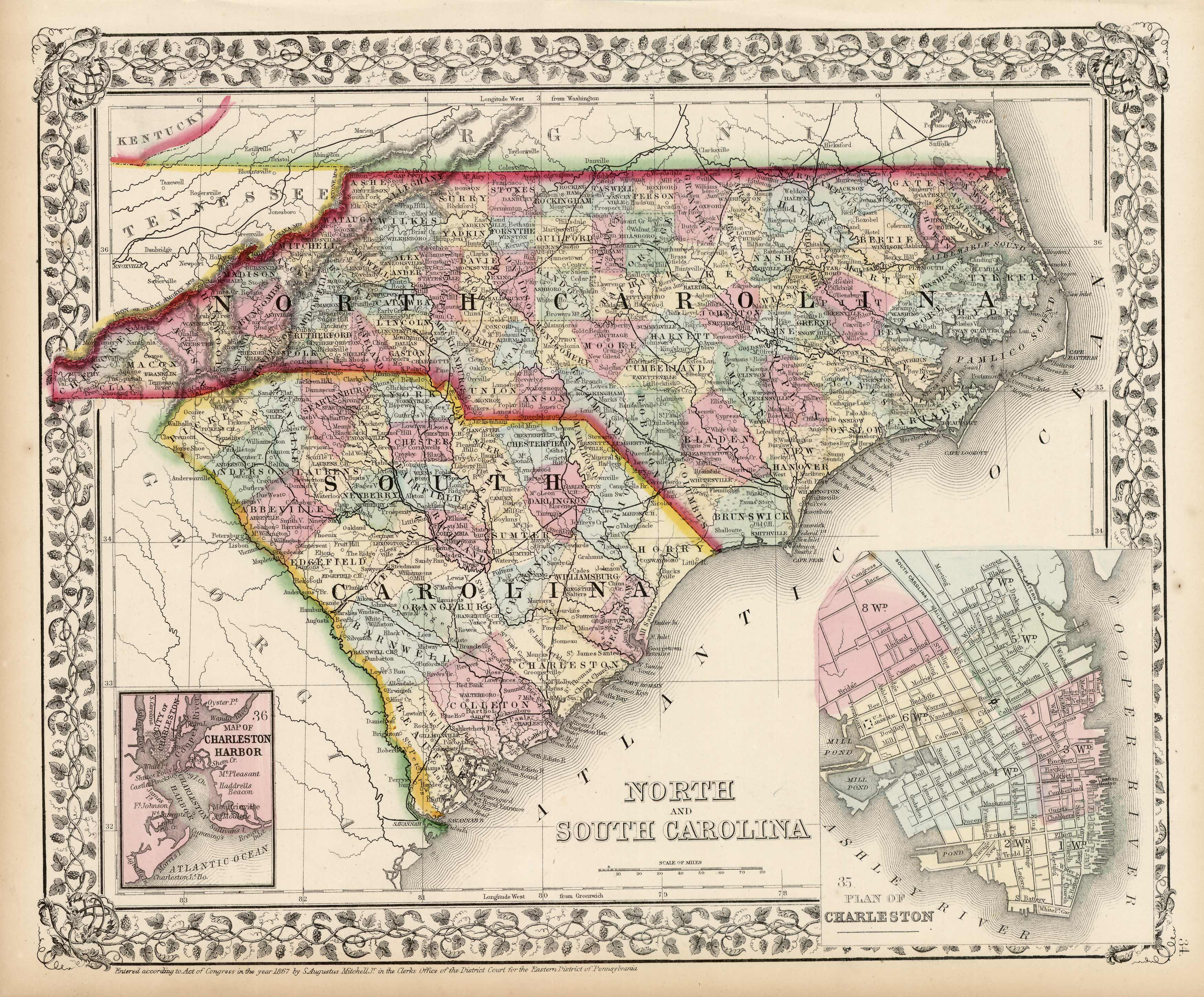 North and South Carolina