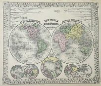 The World in Hemispheres with other Projections