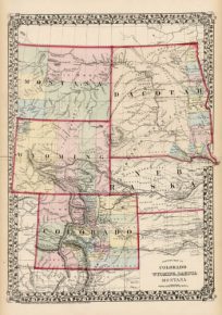 County Map of Colorado