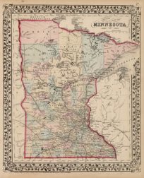 County Map of Minnesota