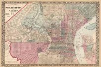Plan of the Cities of Philadelphia and Camden