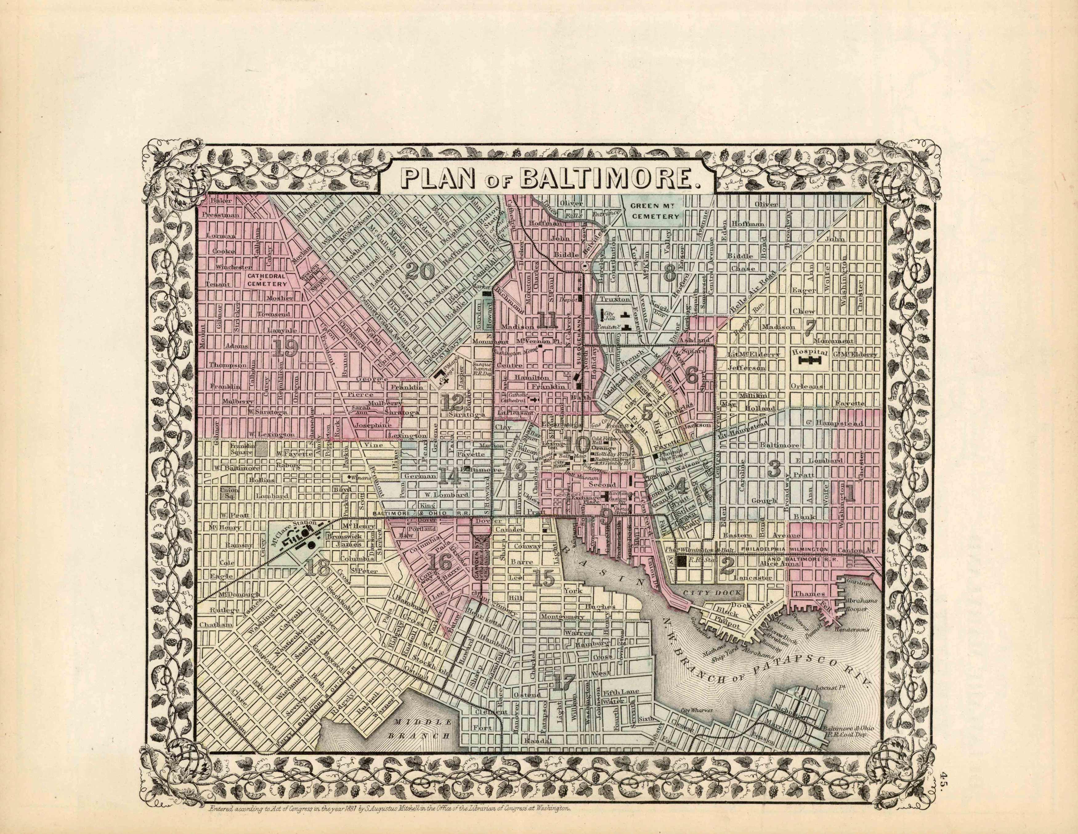 Plan of Baltimore