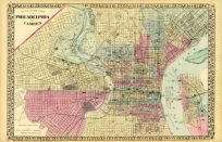 Plan of the City of Philadelphia and Camden