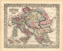 Map of the Austrian Empire