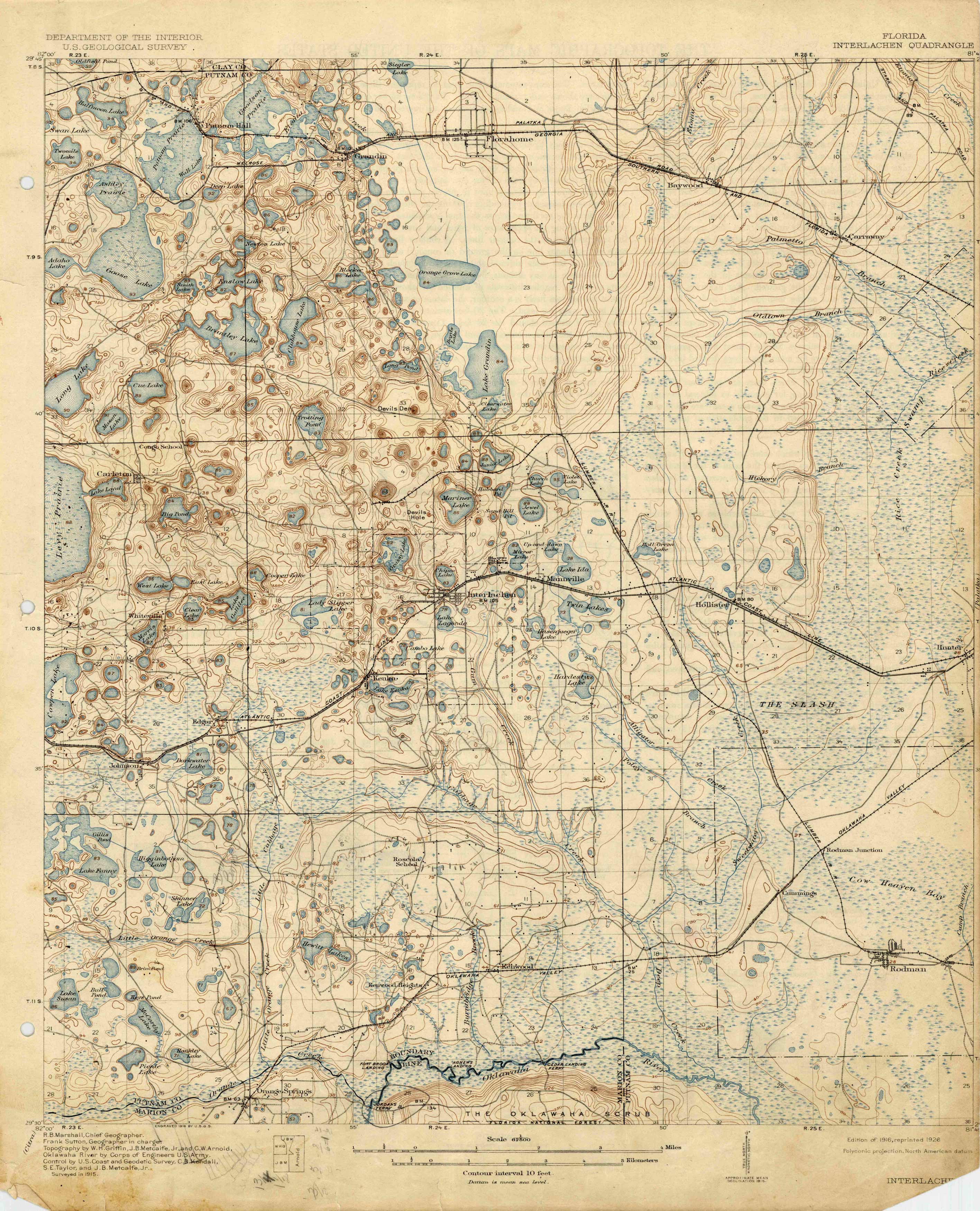 Interlachen Quadrangle