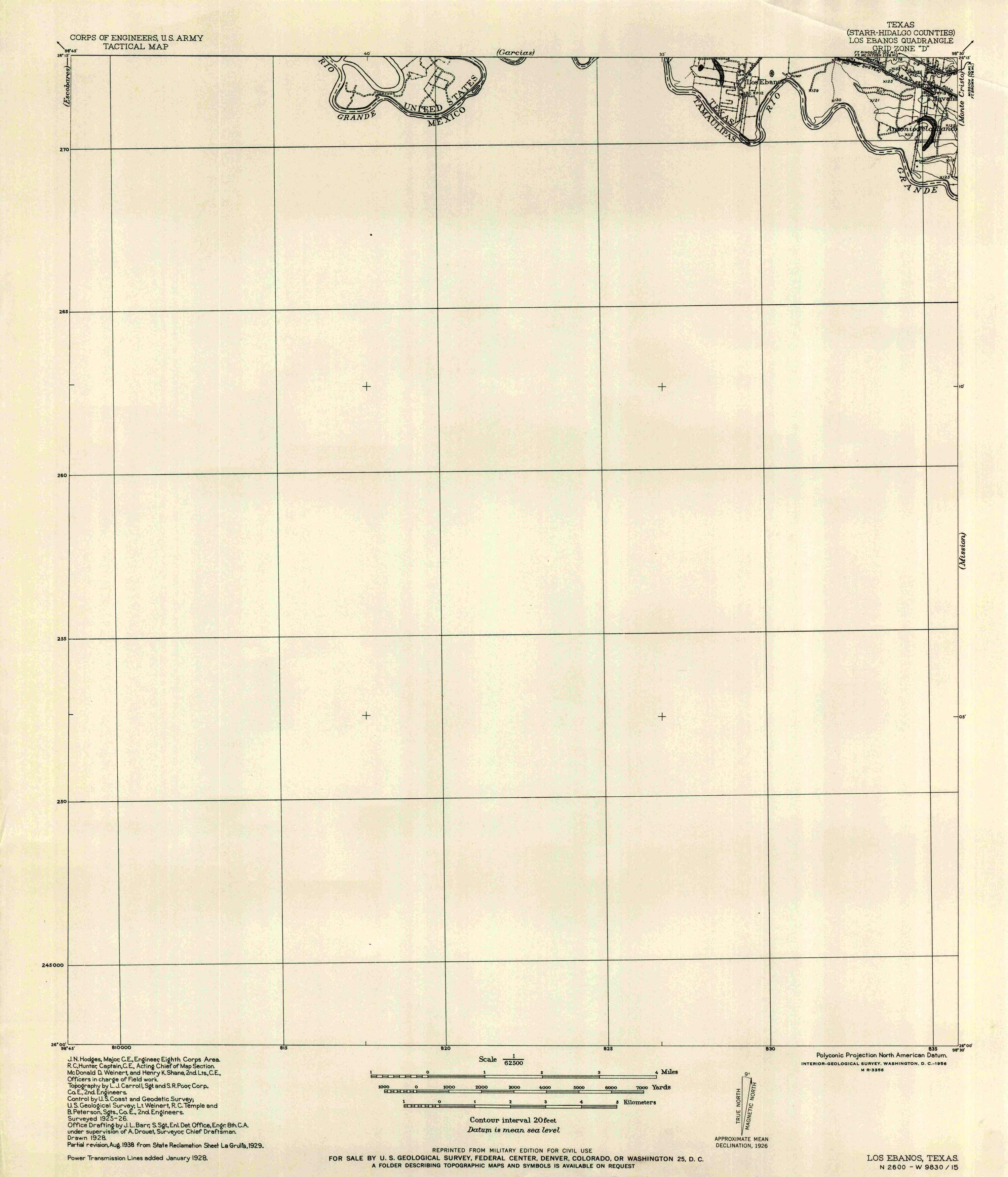 LOS EBANOS QUADRANGLE