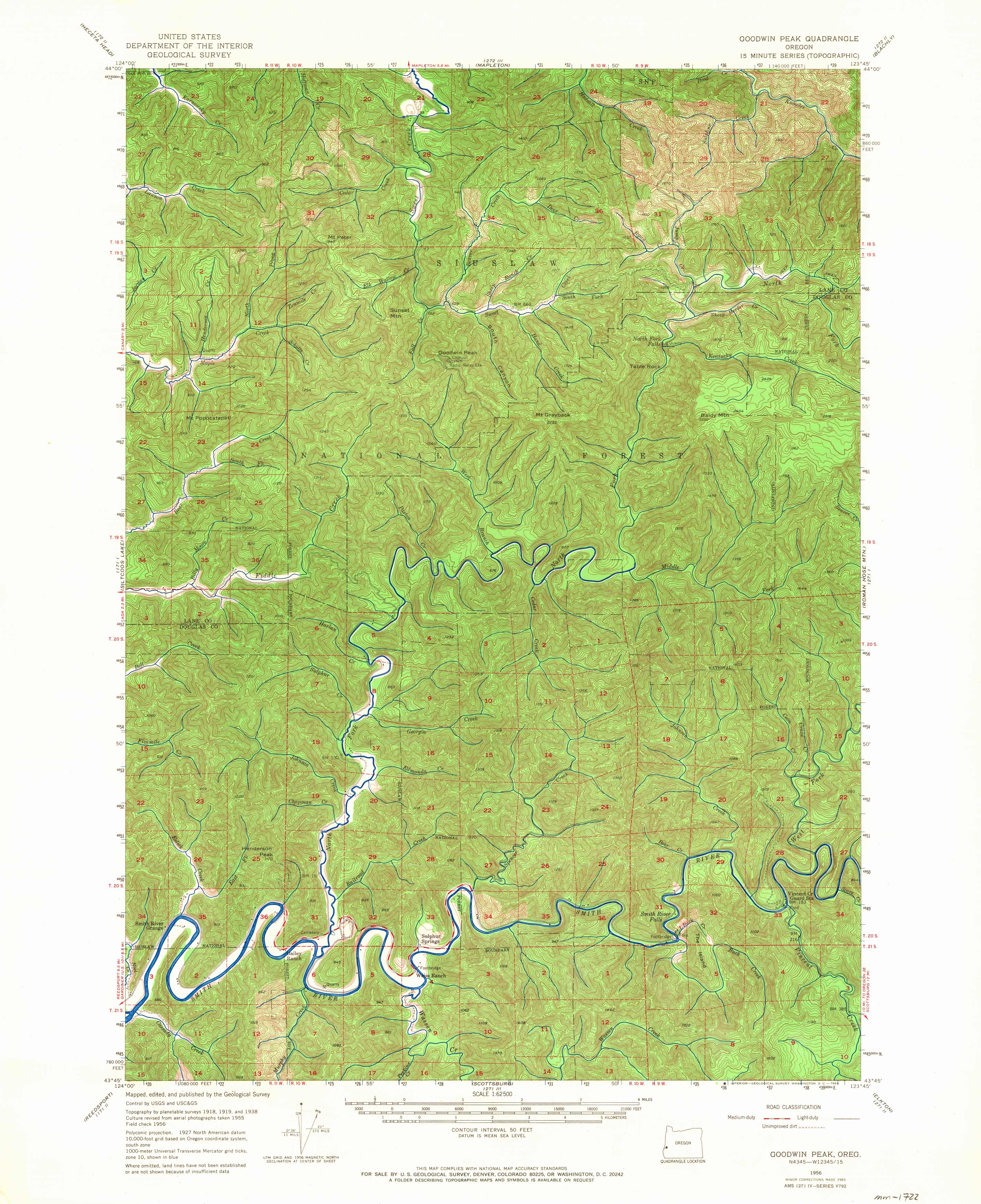 Goodwin Peak Quadrangle