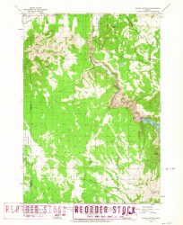 Powell Buttes Quadrangle