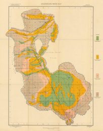 Underground Water Map - Oregon - Baker City Sheet