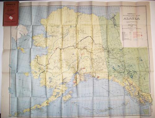 Krolls Pocket Map of Alaska & Yukon'