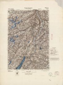 Deutsche Heereskarte (German Army Map) - Trento