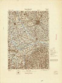 Deutsche Heereskarte (German Army Map) - Milano