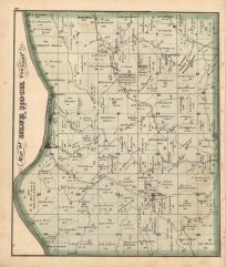 Map of Blue Rock Township (Ohio)