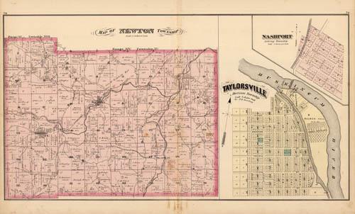 Map of Newton Township. Nashport Map of Newton Township. Nashport