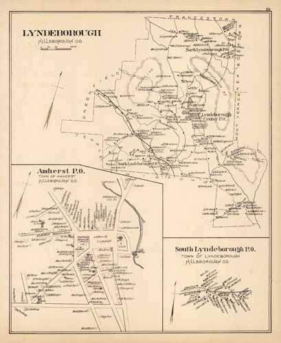 Lyndeborough / Amherst P.O. / South Lyndeborough P.O.