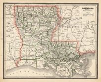 Map of Louisiana