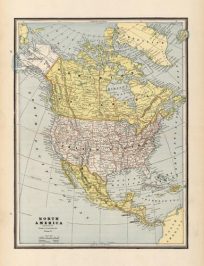 Map of North America