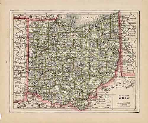 Map of Ohio