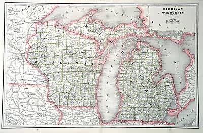 Michigan and Wisconsin