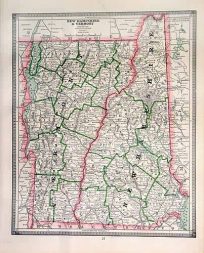 New Hampshire and Vermont