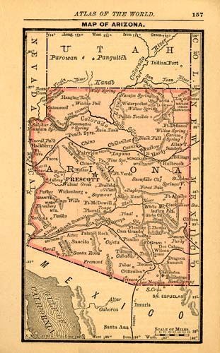 Map of Arizona