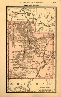 Map of Utah
