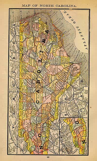 Map of North Carolina