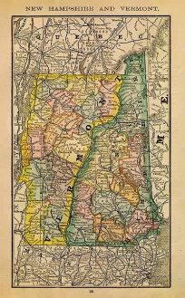 New Hampshire and Vermont