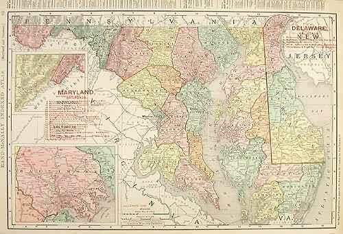 Maryland and Delaware