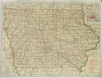 Rand McNally Standard Map of Iowa