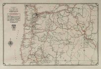 Rand McNally Junior Auto Road Map of Orgeon