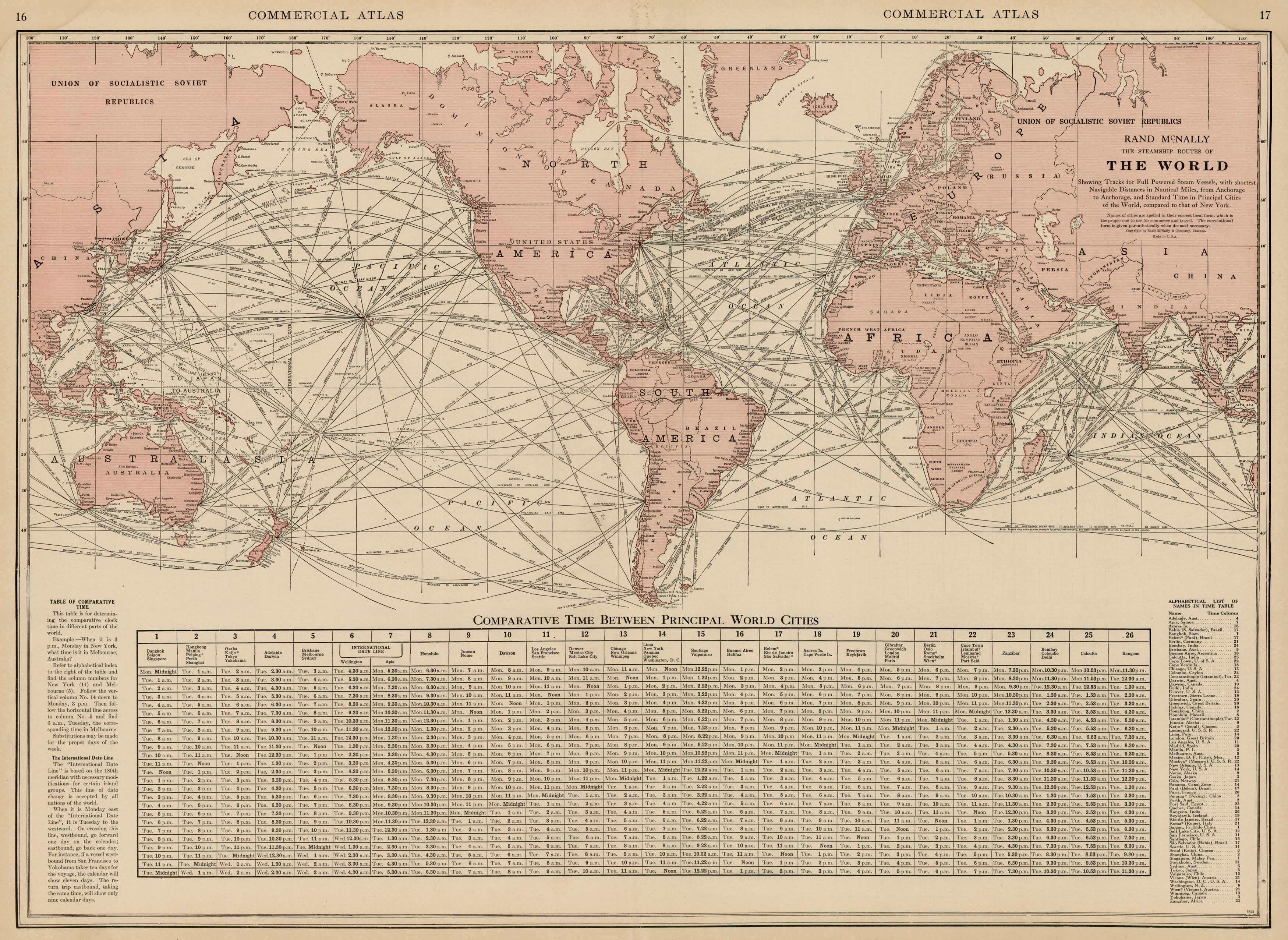 The Steamship Routes of the World The Steamship Routes of the World