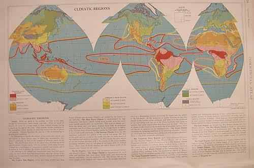 Rand McNally Standard map of Climatic Regions Rand McNally Standard map of Climatic Regions
