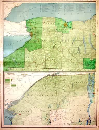 Rand McNally Standard Map of New York Rand McNally Standard Map of New York