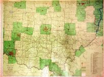 Rand McNally Standard Map of Ohio
